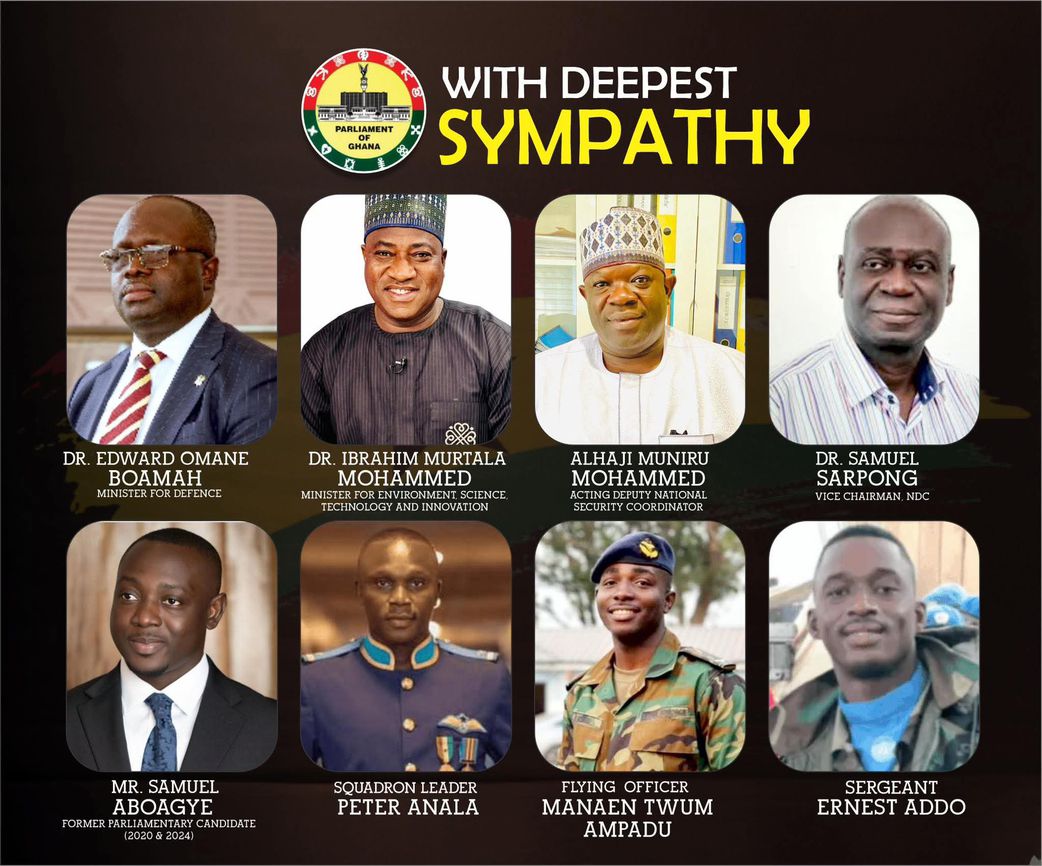 The claimed lives of the helicopter clash in Ghana